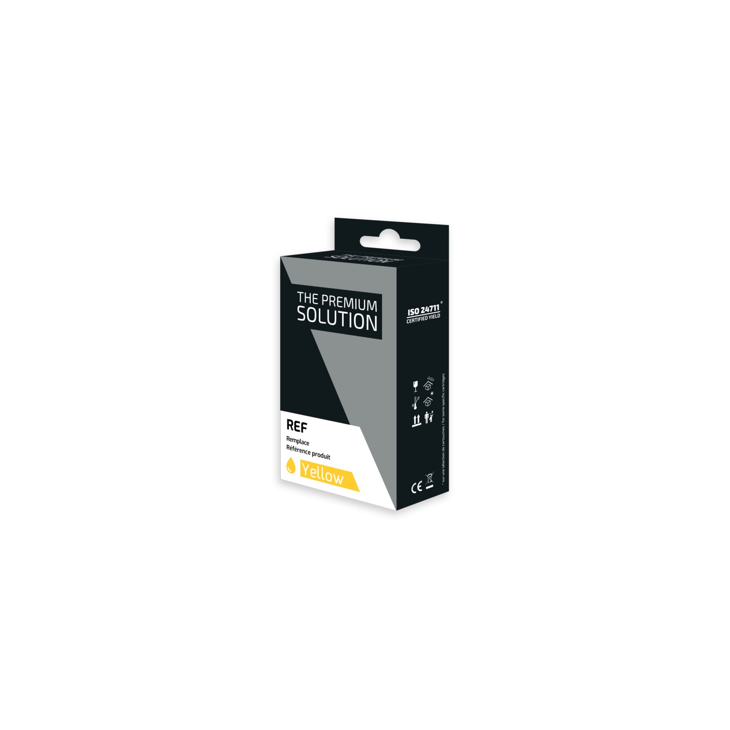 Canon C09Y Cartouche compatible avec PGI9Y, 1037B001 - Jaune