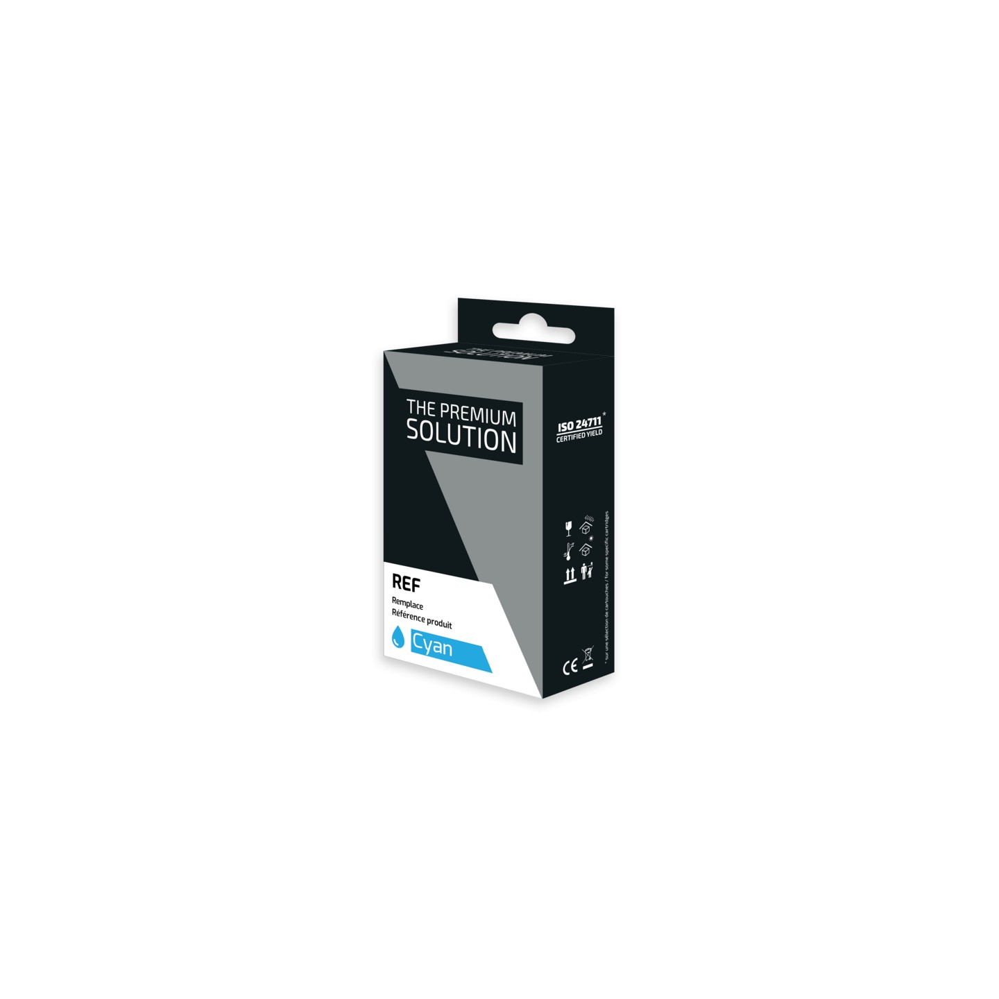 Canon C42C Cartouche compatible avec CLI-42C, 6385B001 - Cyan