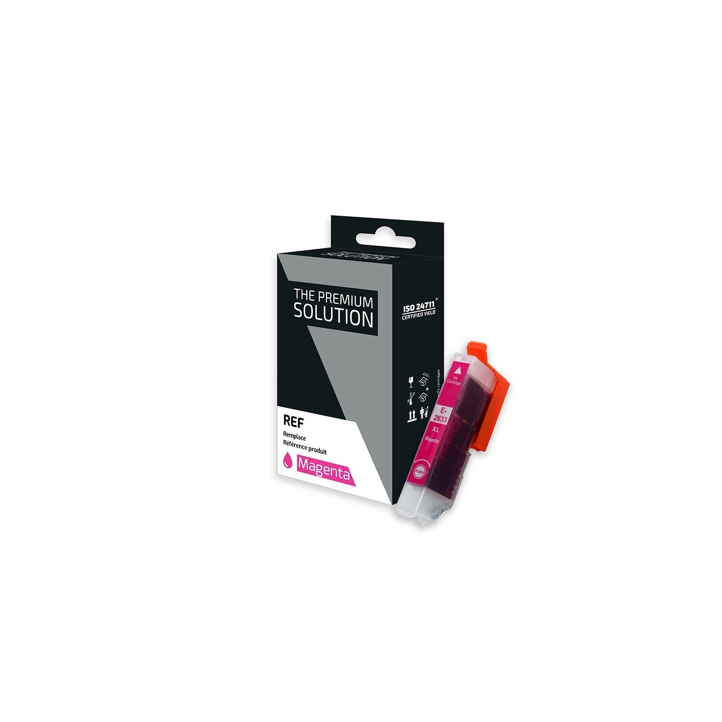Epson E2633 Cartouche compatible avec C13T26334012 - Magenta