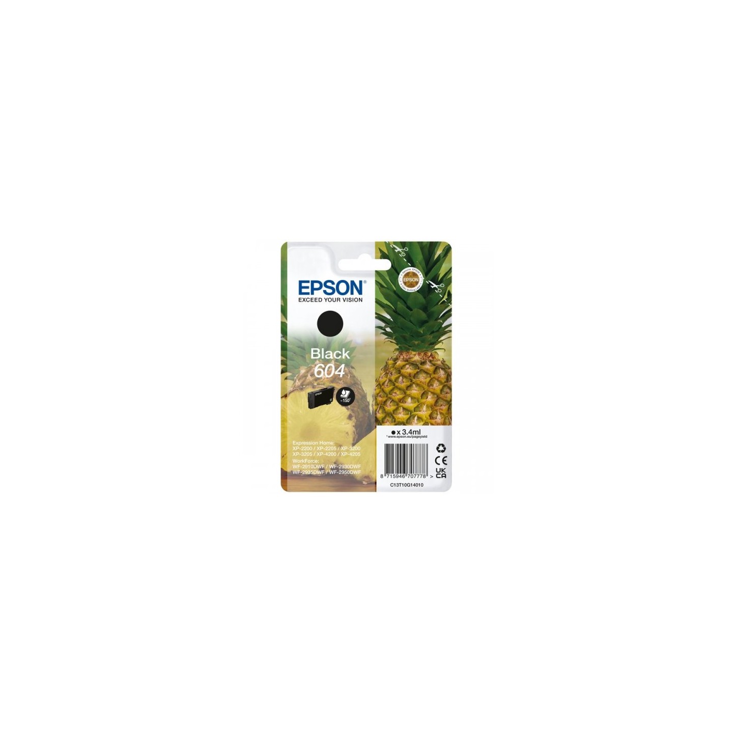 Epson 604 - cartouche originale C13T10G14010 - Black
