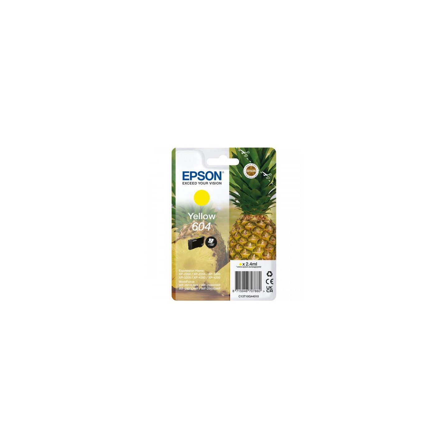 Epson 604 - cartouche originale C13T10G44010 - Yellow