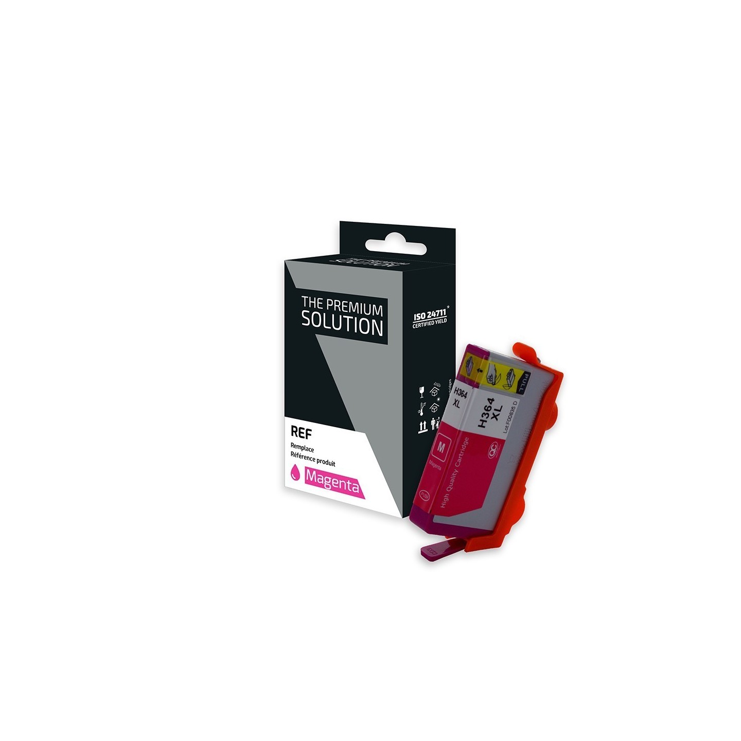 hp H364MXL Cartouche compatible avec CB324EE - Magenta