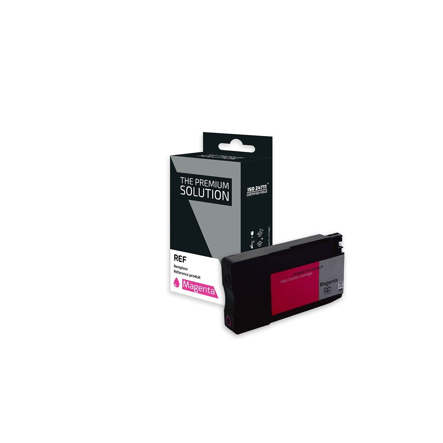 hp H933XLM Cartouche compatible avec CN055AE - Magenta