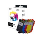 SWITCH hp H907XL/H903XL Pack x 4 compatible avec 6M19AE, T6M03AE, T6M07AE, T6M11AE - Noir Cyan Magenta Jaune