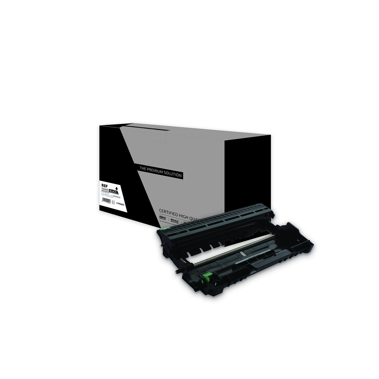 TPS BDDR2300 - Tambour compatible avec DR-2300 - Noir