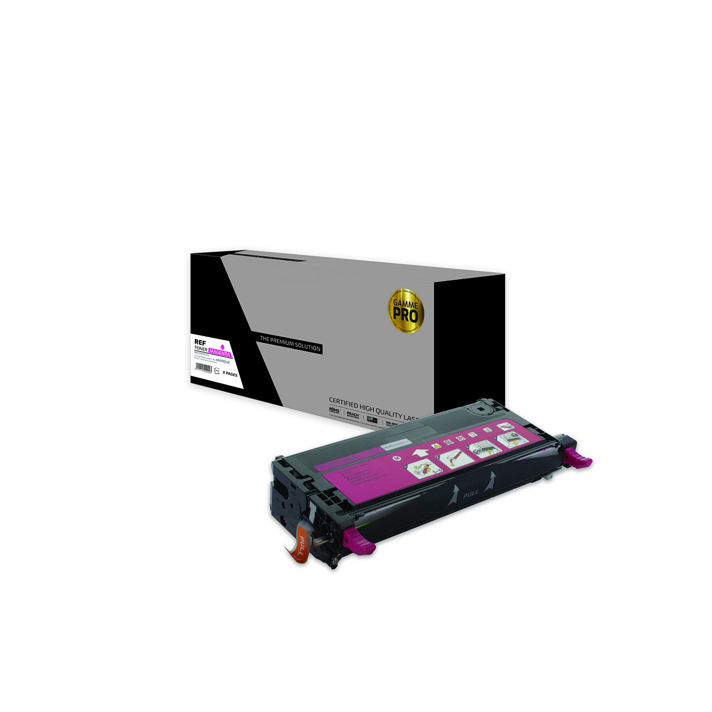 TPS DT3110M - Toner 'Gamme PRO' compatible avec 59310172, RF013 - Magenta