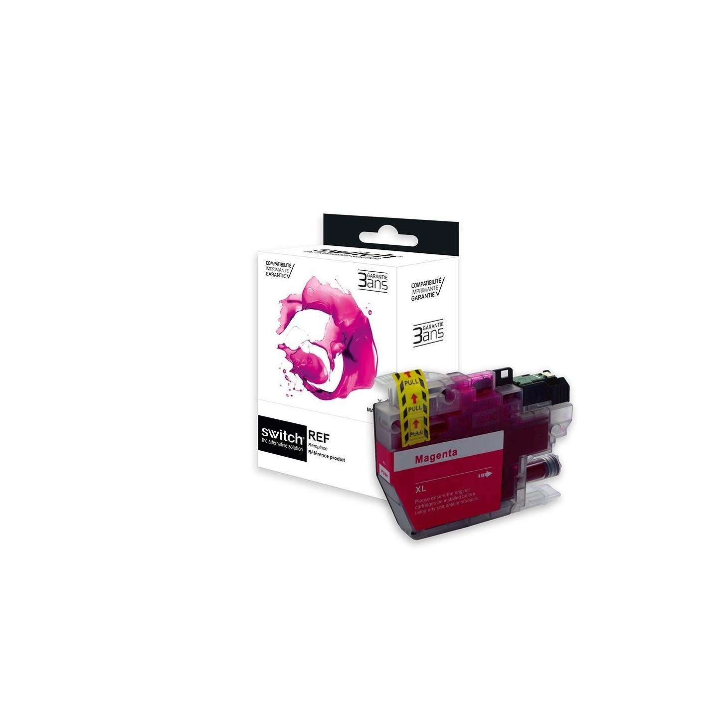 SWITCH Brother B3213M Cartouche compatible avec LC3213 - Magenta