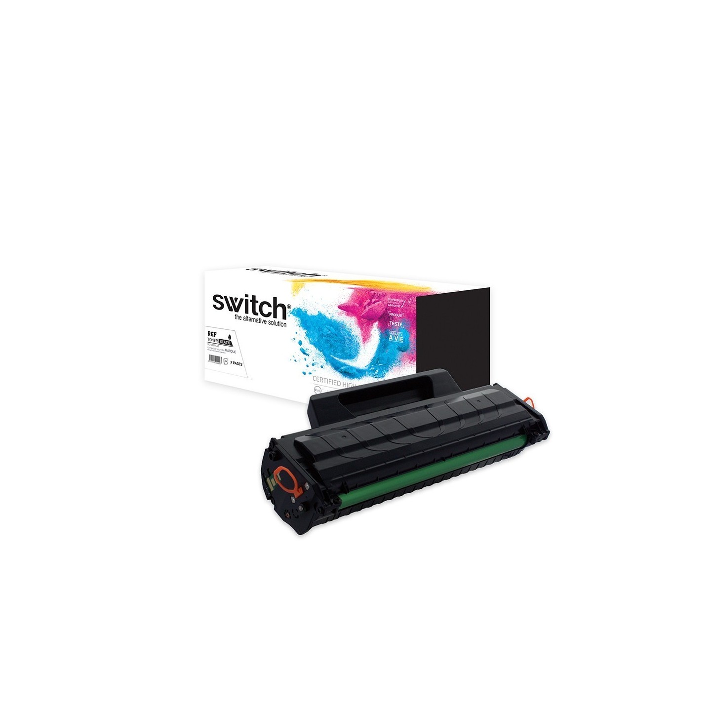 SWITCH Toner compatible avec MLT-D1042S, MLT-D1043S - Noir