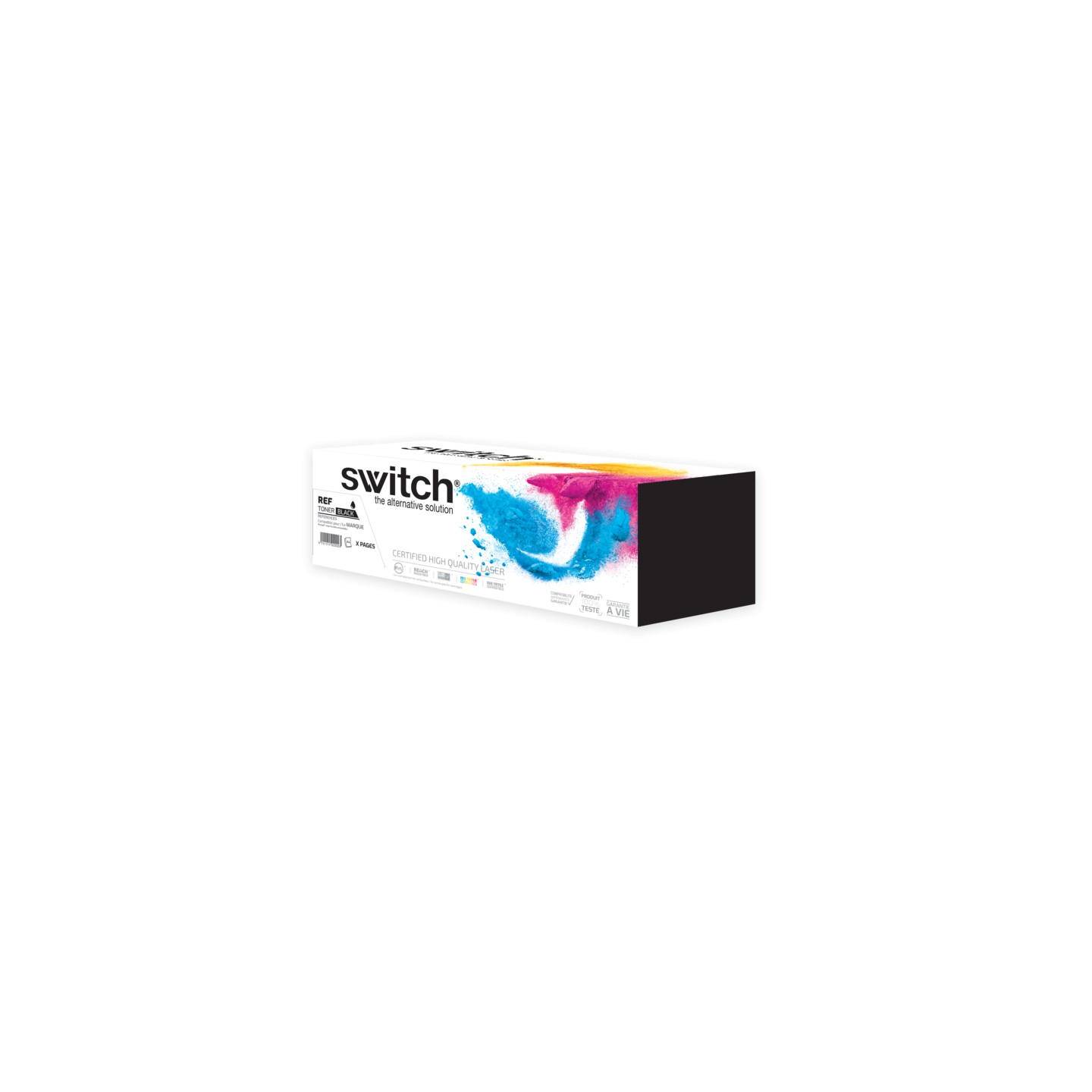 SWITCH Toner compatible avec ML-1710D3, SCX 4216D3, SCX 4100D3 - 109R00725, 18S0090 - Noir