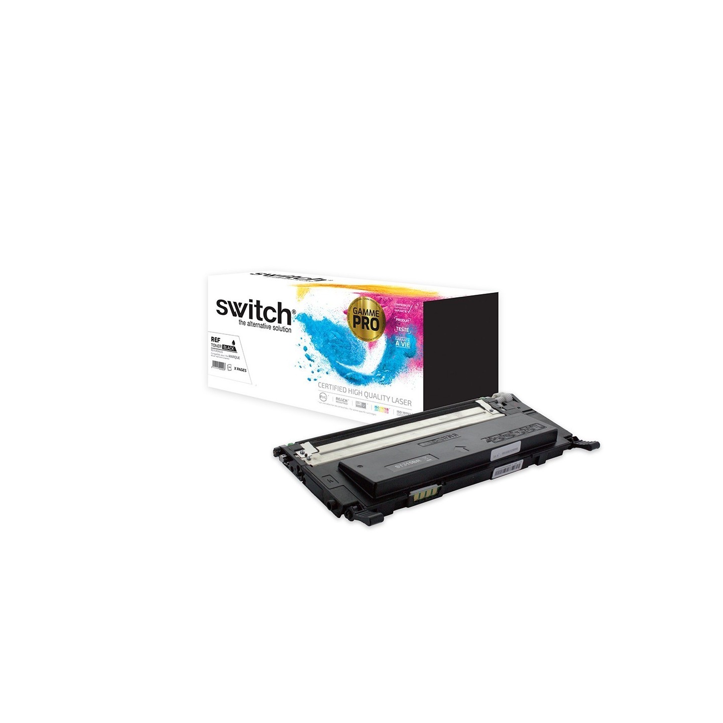 SWITCH Toner 'Gamme PRO' compatible avec CLP-K4092SELS - Noir