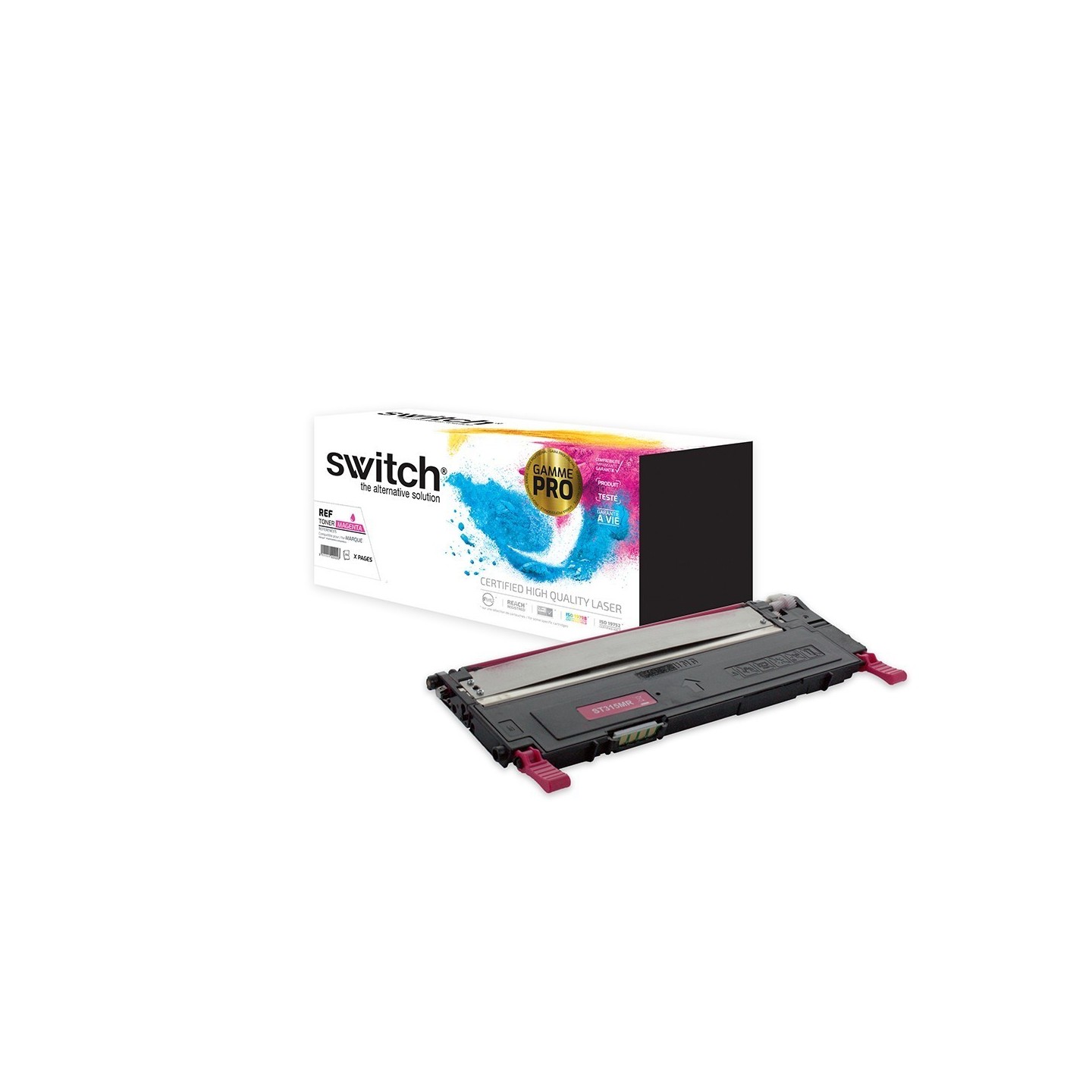 SWITCH Toner 'Gamme PRO' compatible avec CLT-M4092SELS - Magenta