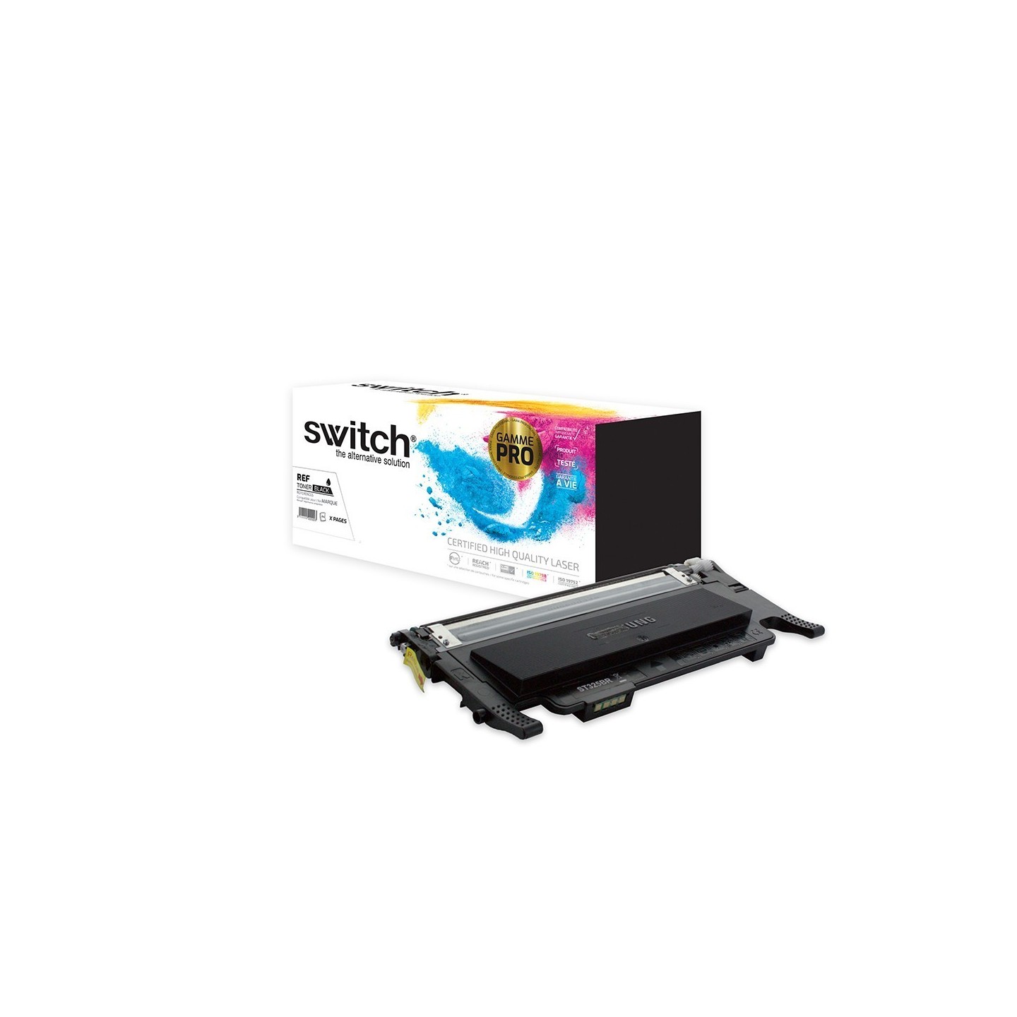 SWITCH Toner 'Gamme PRO' compatible avec CLT-K4072SELS - Noir