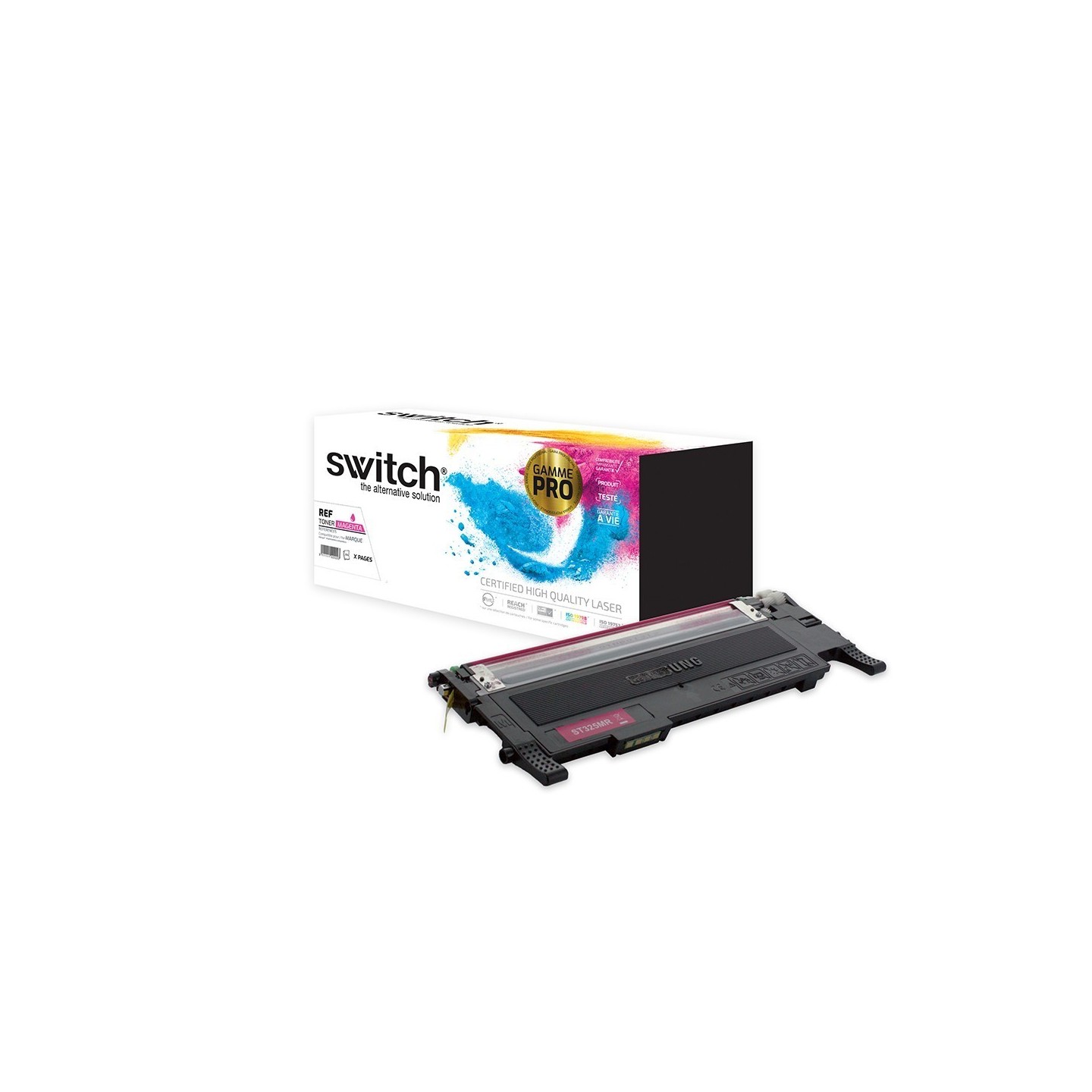 SWITCH Toner 'Gamme PRO' compatible avec CLT-M4072SELS - Magenta