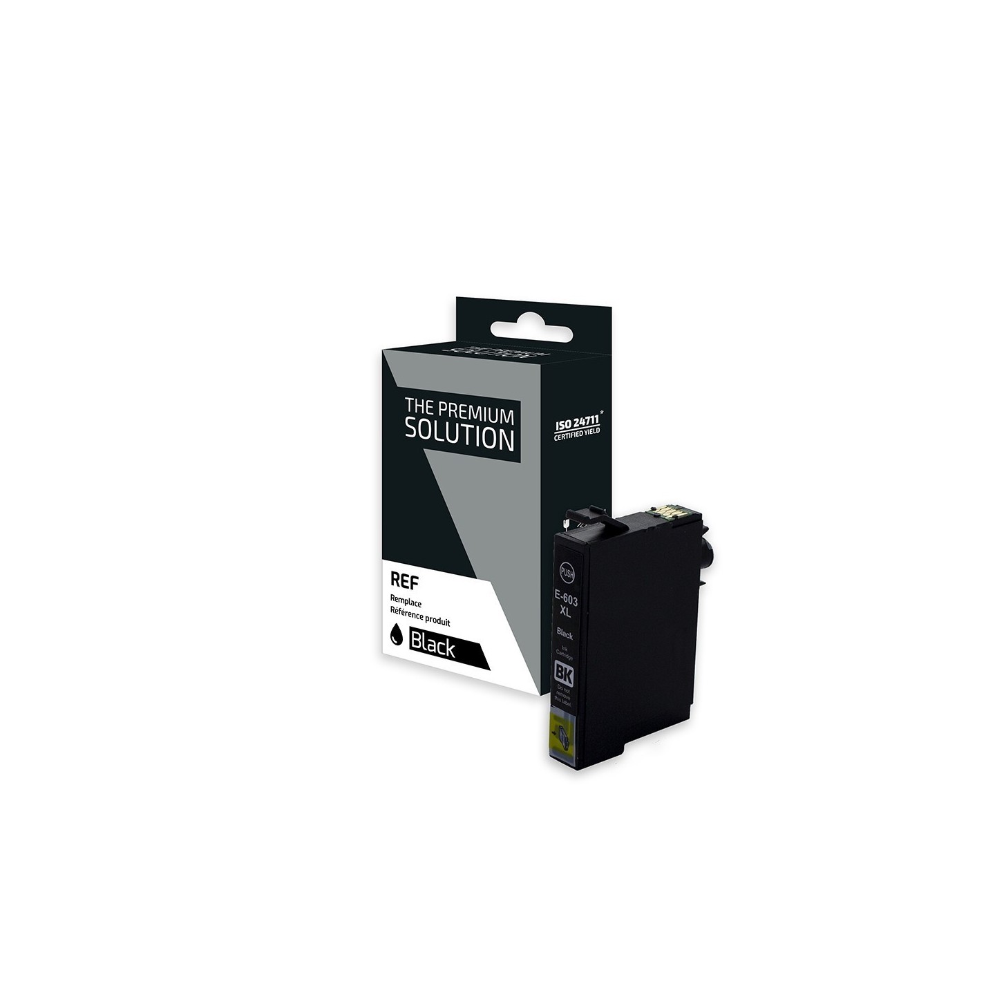 Epson E603XLB Cartouche compatible avec C13T03A14010 - Noir