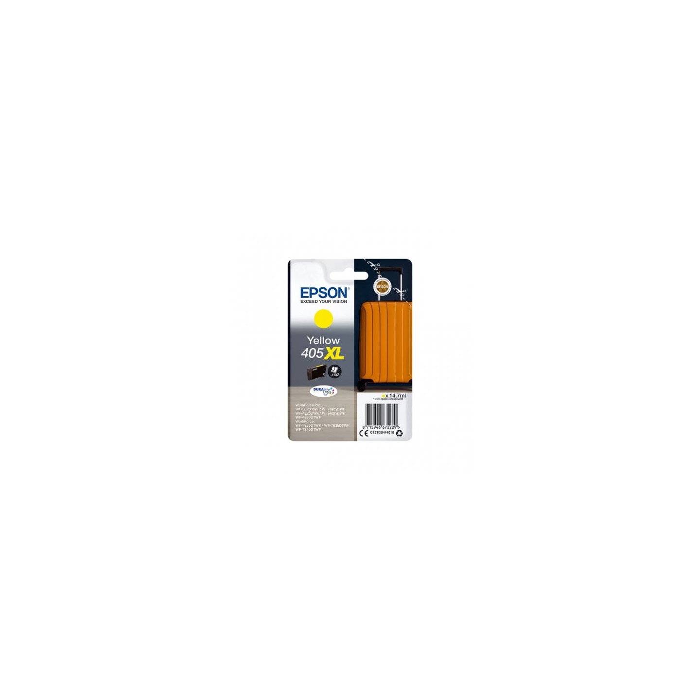 Epson E405XLY Cartouche originale C13T05H44010 - Jaune