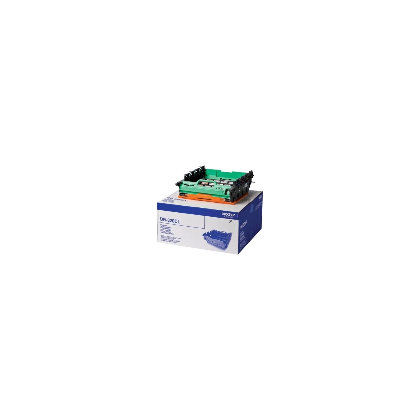 Tambour authentique Brother DR-230 - Noir Cyan Magenta Jaune