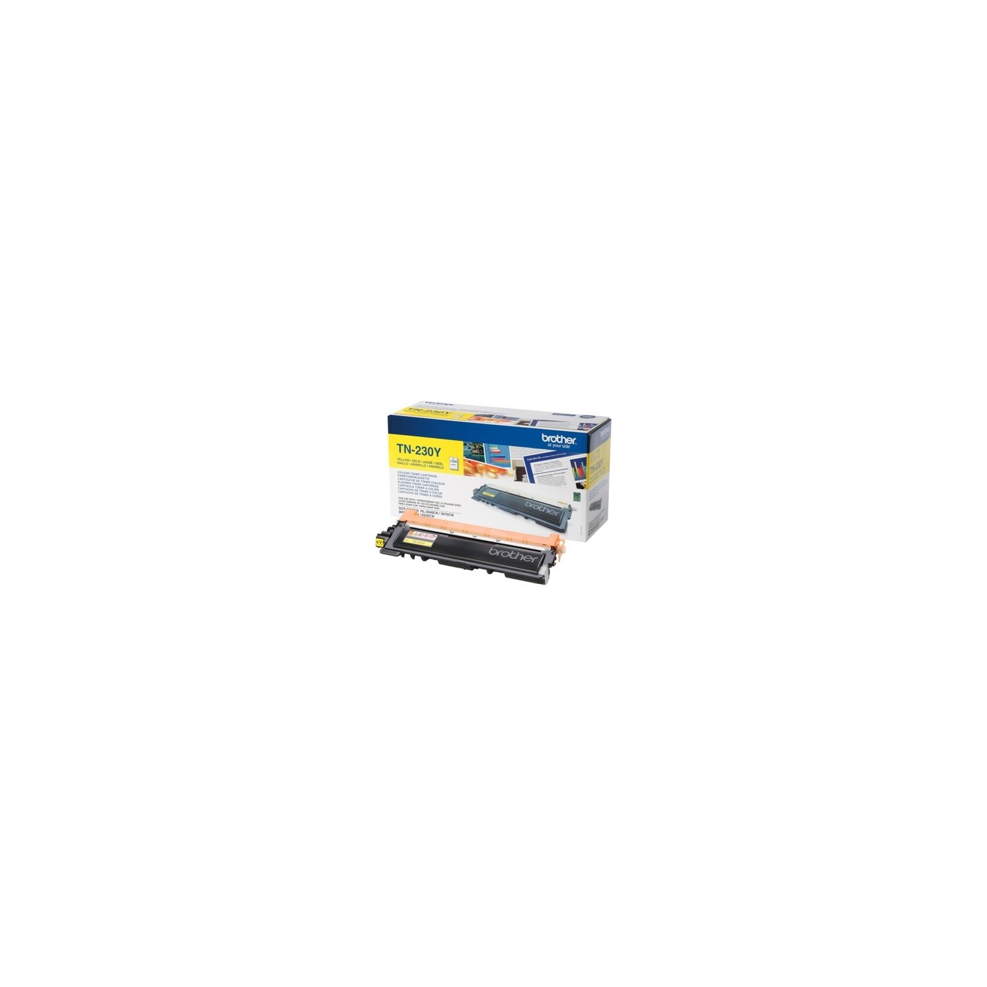 Toner authentique Brother TN-230Y - Jaune