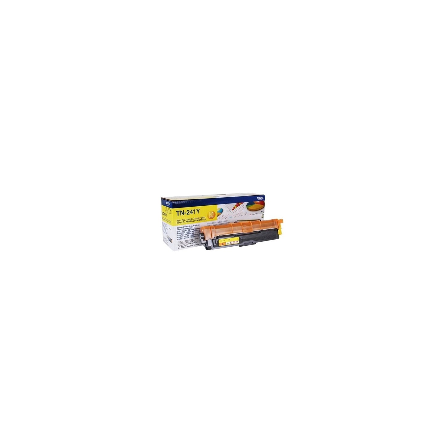 Toner authentique Brother TN-241 - Jaune
