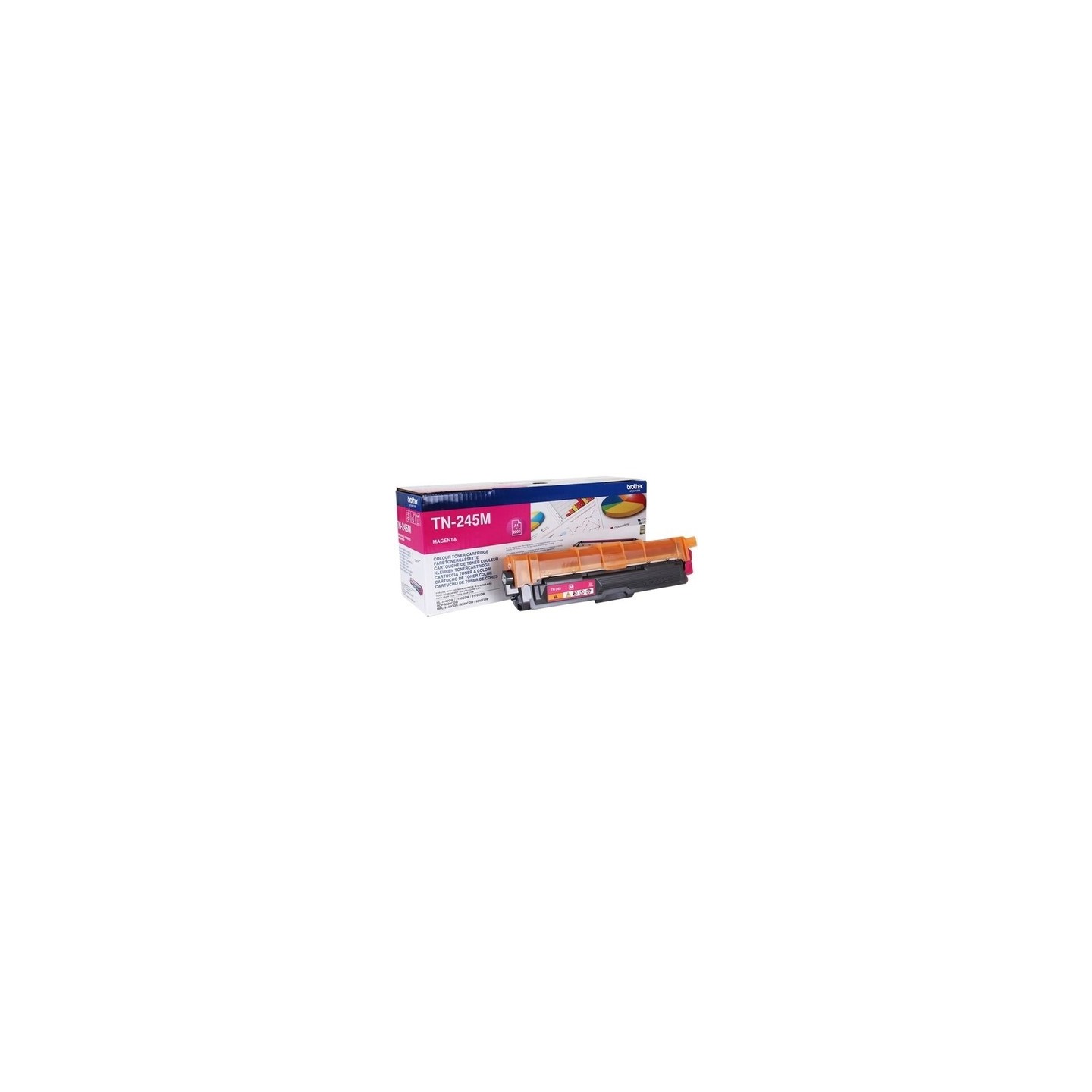 Toner authentique Brother TN-245 - Magenta