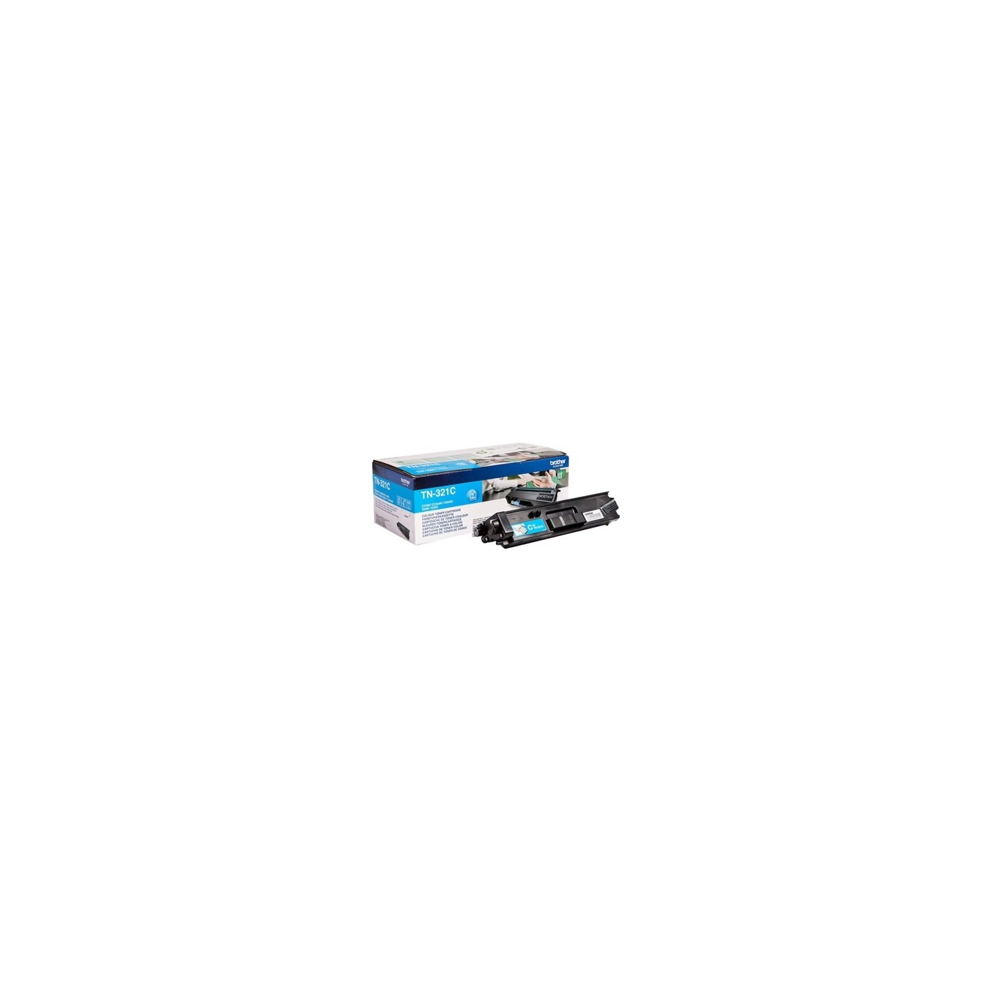 Toner authentique Brother TN-321 - Cyan