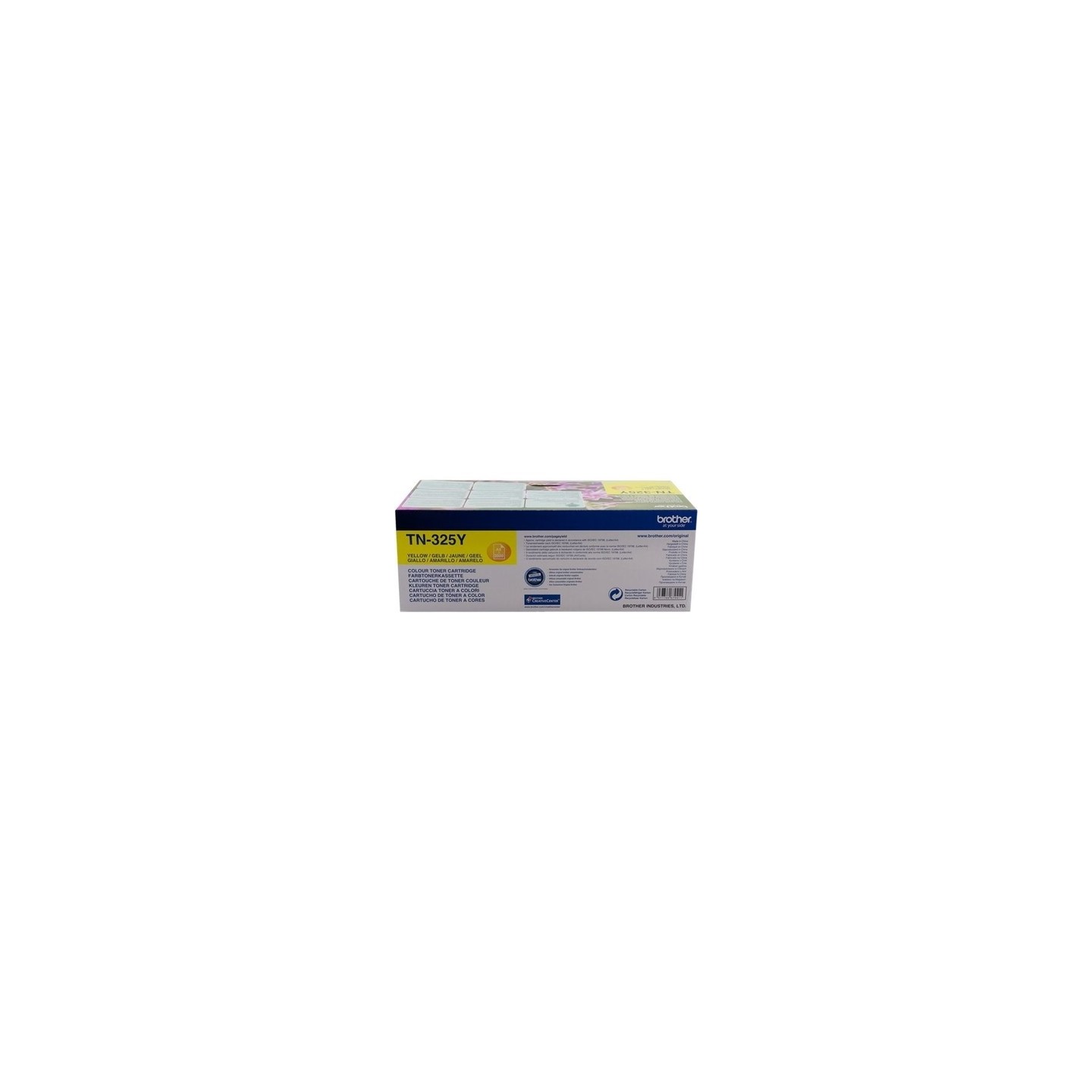 Toner authentique Brother TN-325 - Jaune