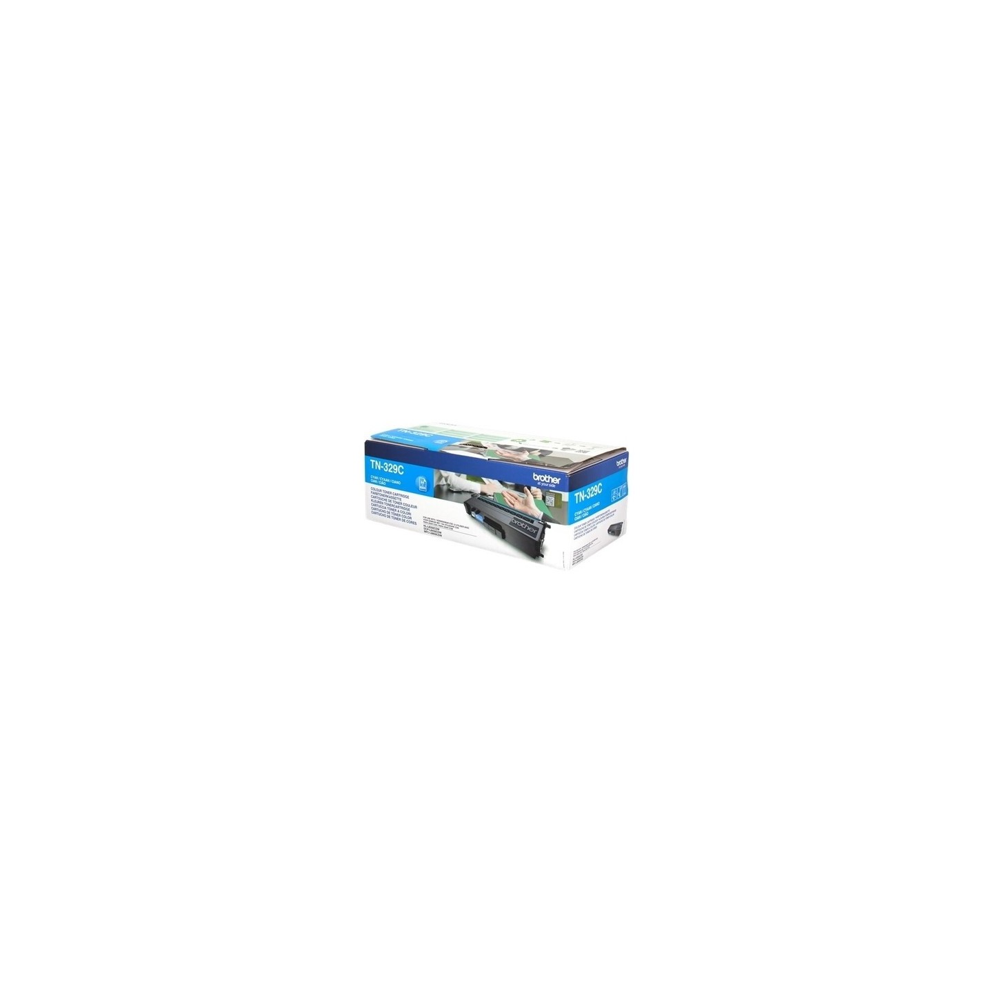 Toner authentique Brother TN-329C - Cyan