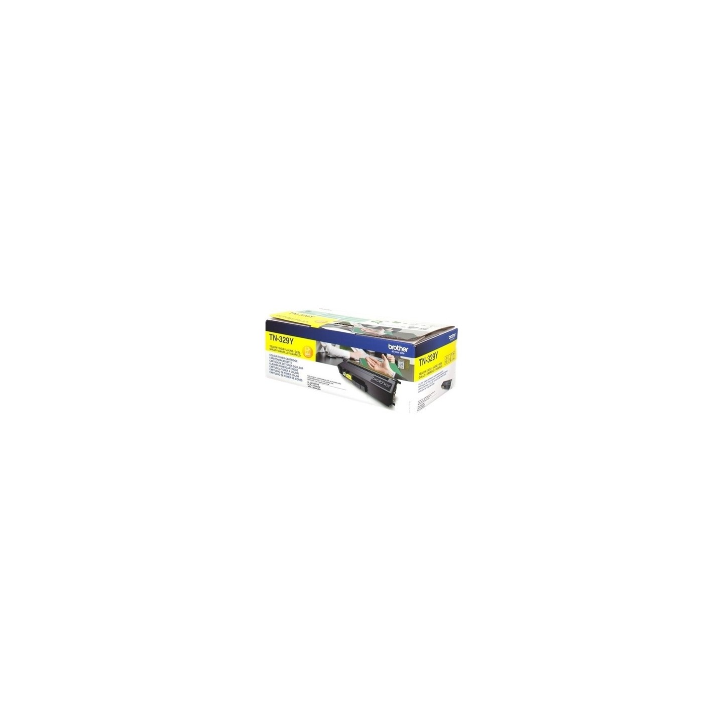 Toner authentique Brother TN-329Y - Jaune