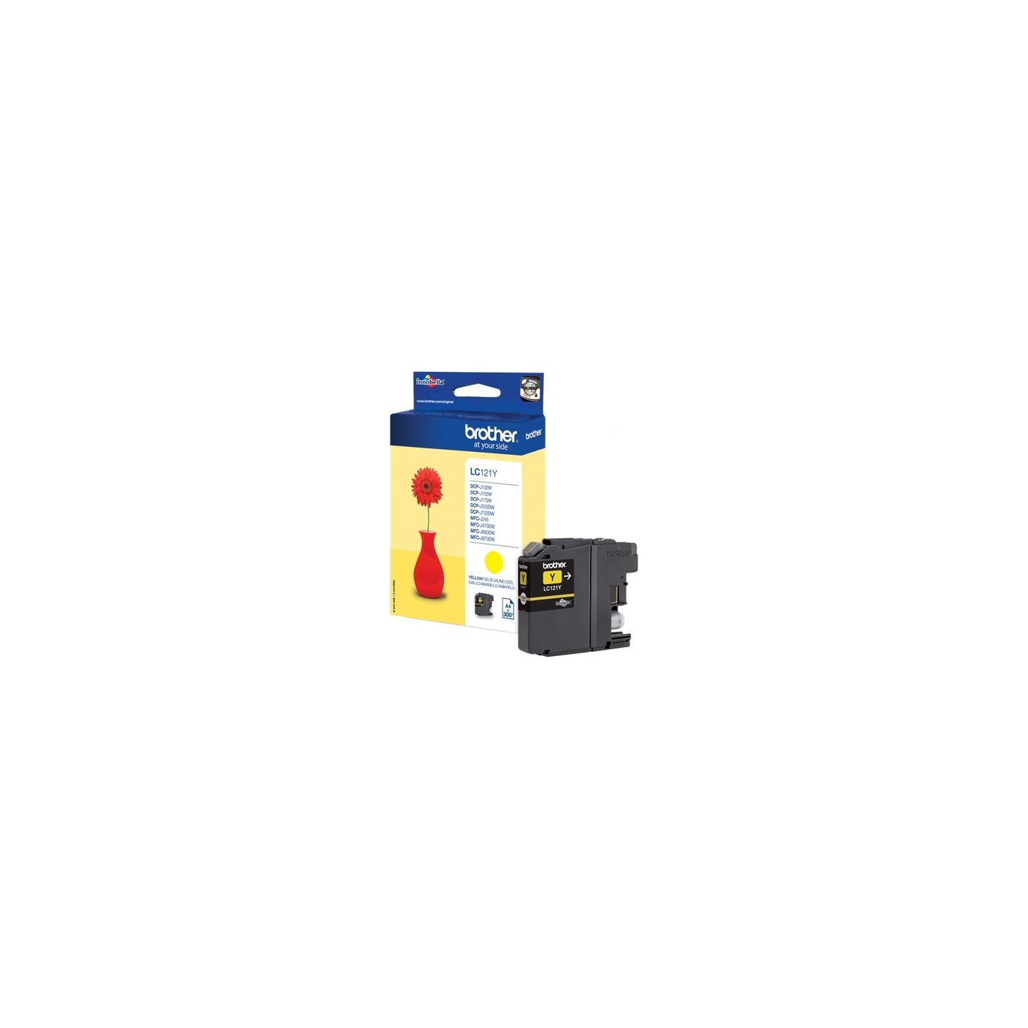 Brother ULC121Y Cartouche originale LC121Y - Jaune