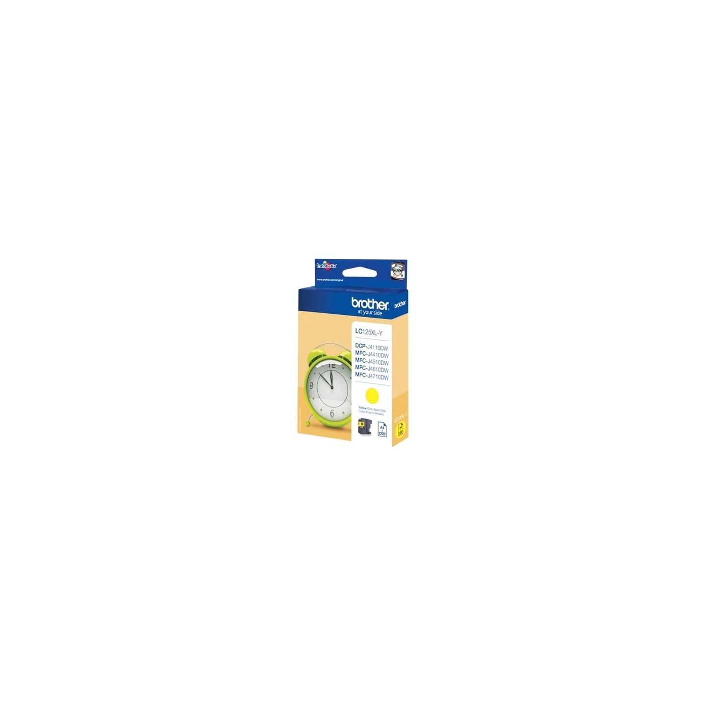 Brother ULC125XLY Cartouche originale LC125XLY - Jaune