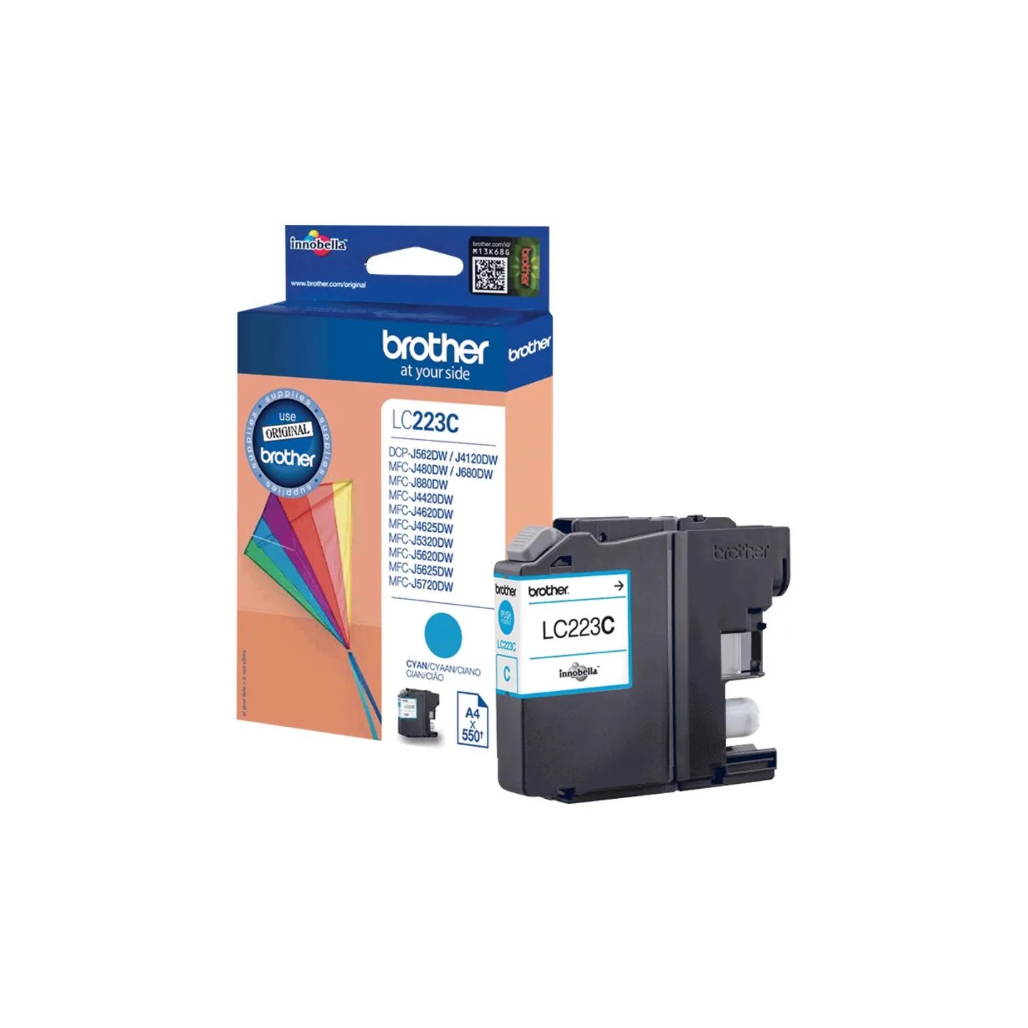 Brother ULC223C Cartouche originale LC223C - Cyan