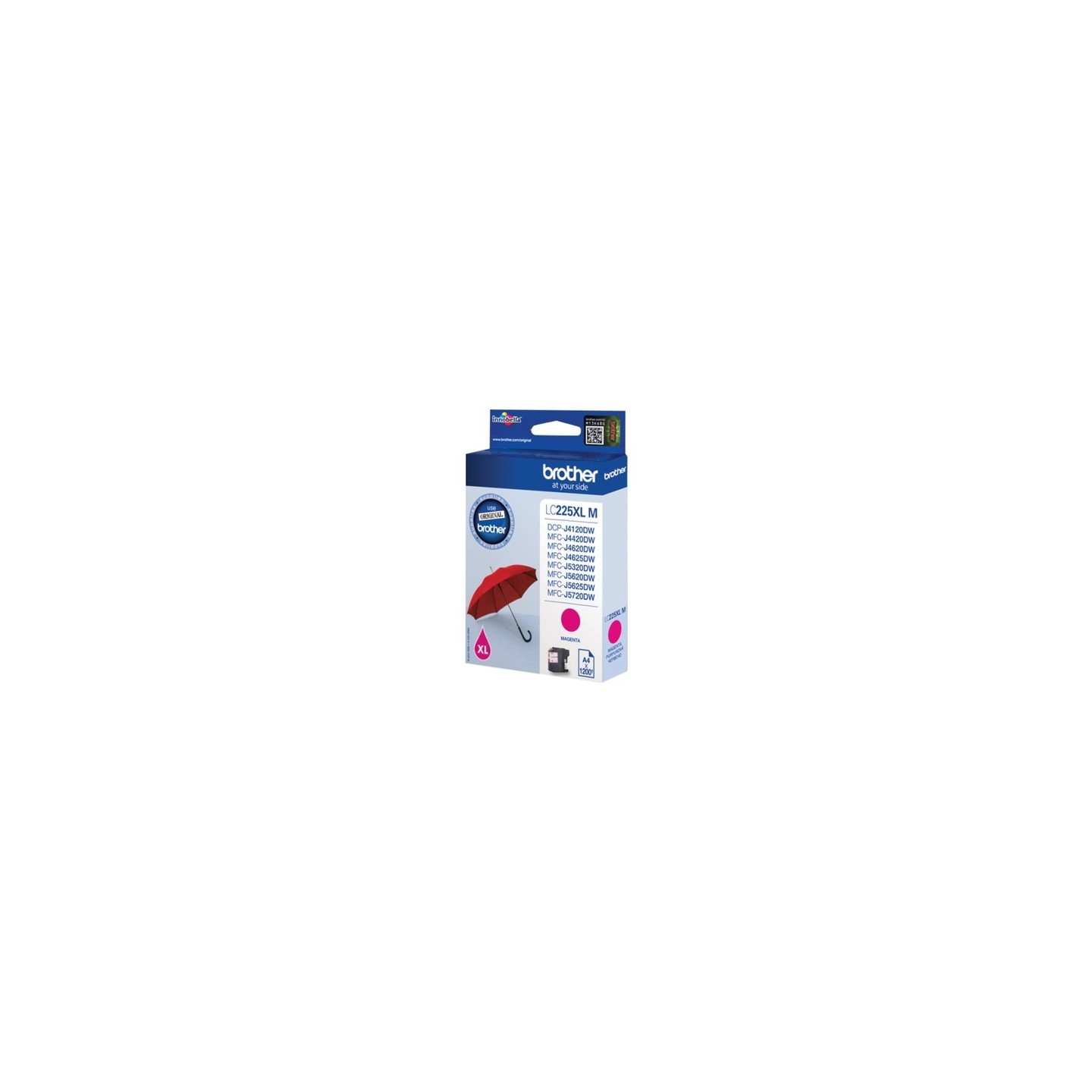 Brother B225M Cartouche originale LC225XLM - Magenta