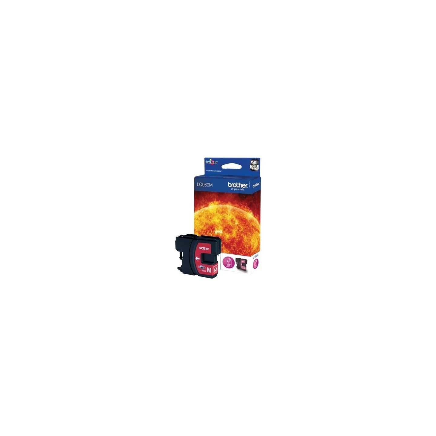 Brother B980M Cartouche originale LC980M - Magenta