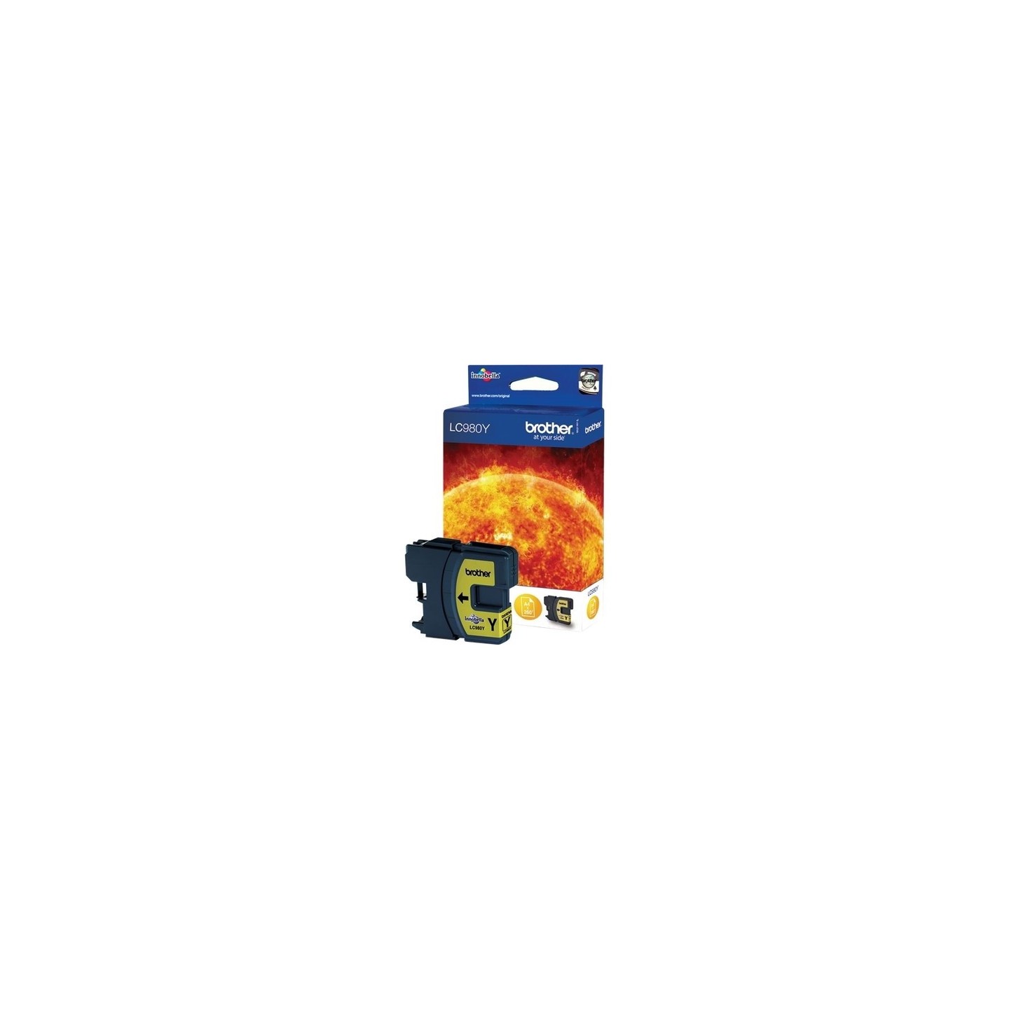 Brother B980Y Cartouche originale LC980Y - Jaune
