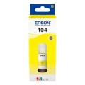 Flacon d'encre authentique Epson 104 - Jaune