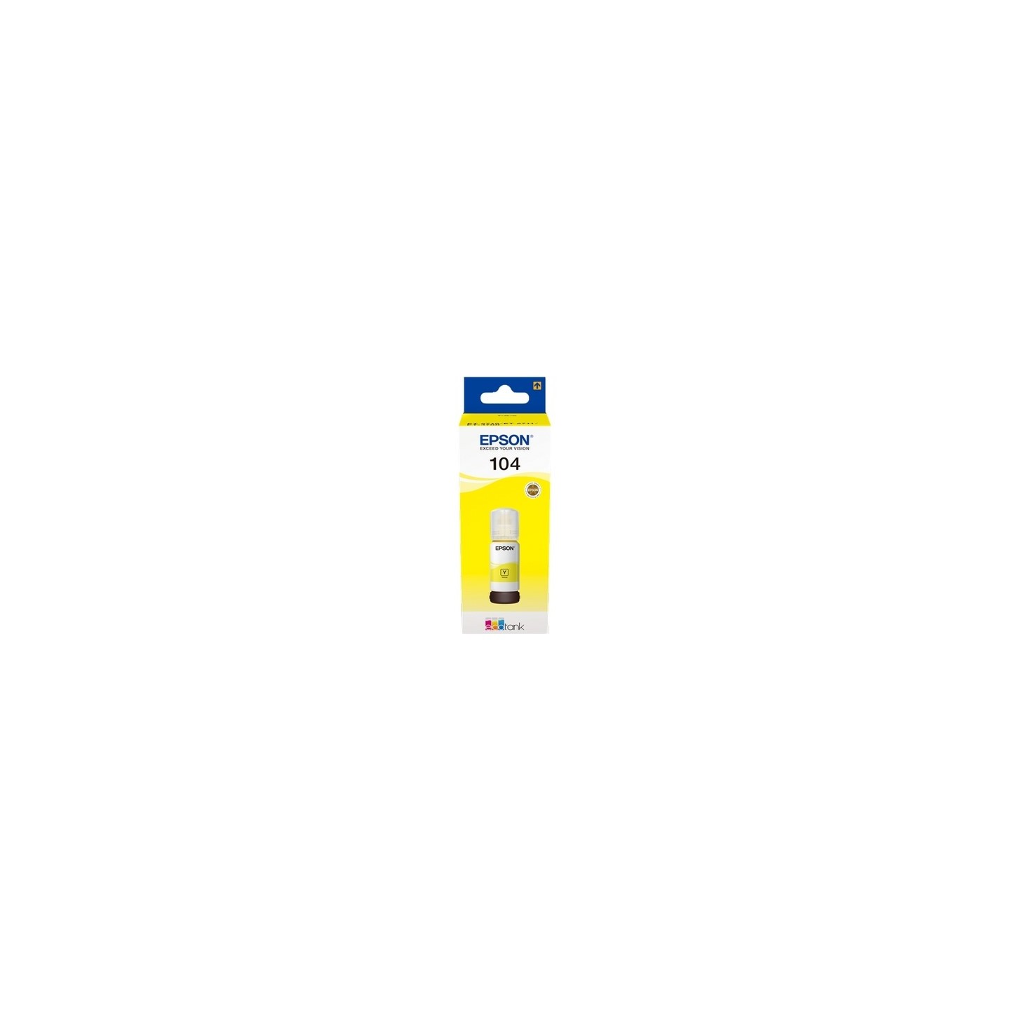 Flacon d'encre authentique Epson 104 - Jaune