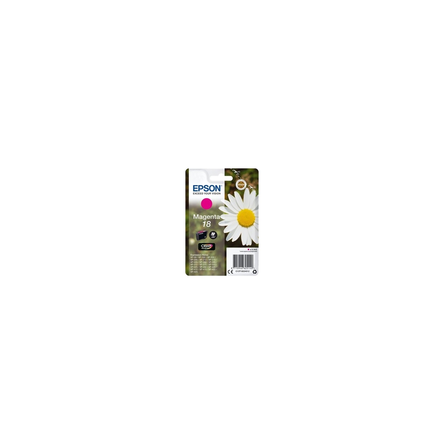 Epson UT1803 Cartouche originale T180340 - Magenta
