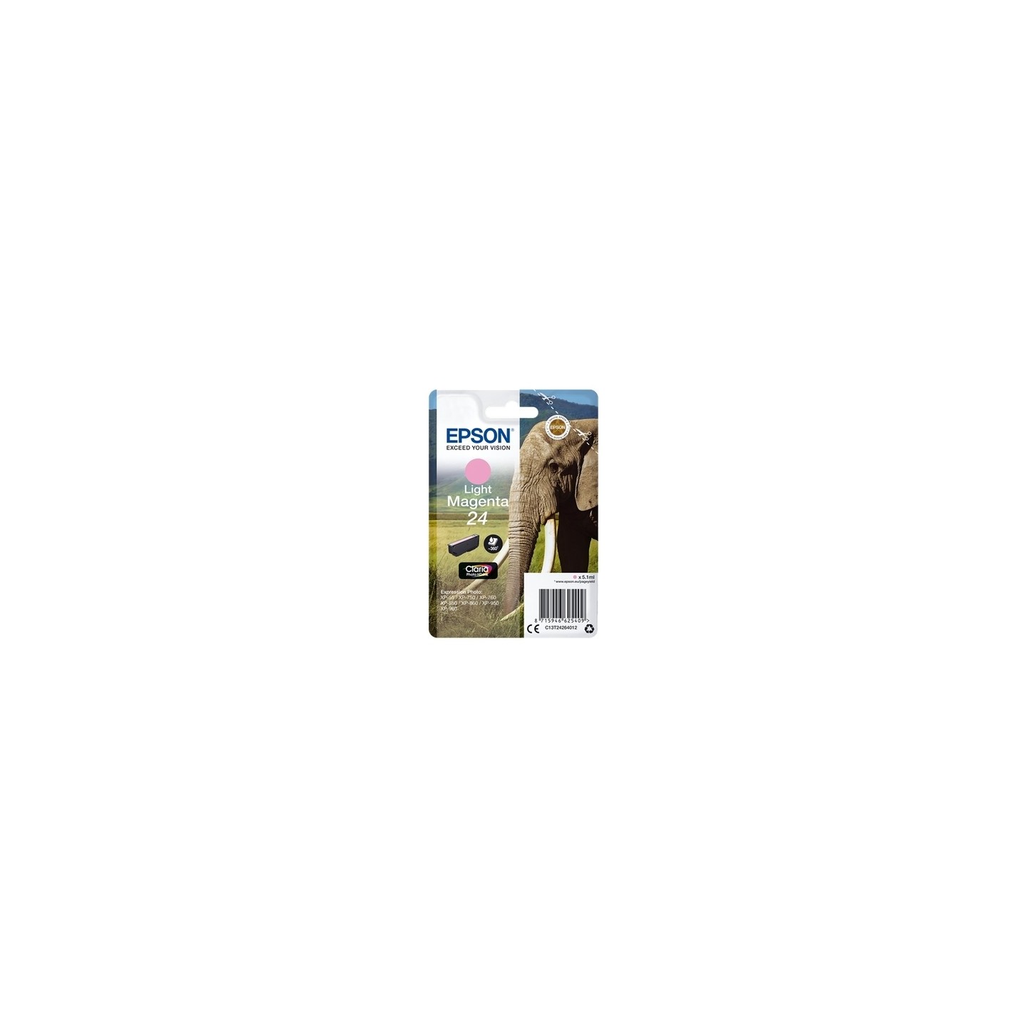 Epson UT2426 Cartouche originale T242640 - Photo Magenta