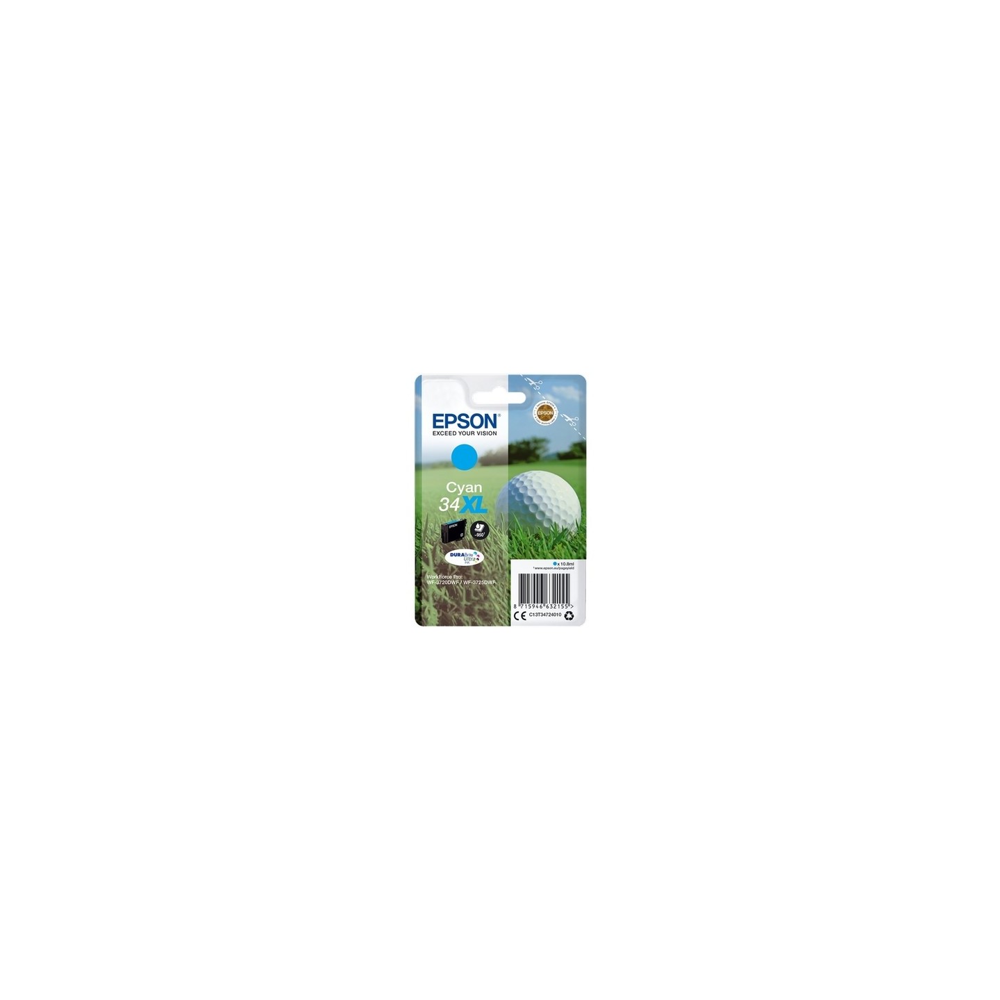Epson UT3472 Cartouche originale T347240 - Cyan