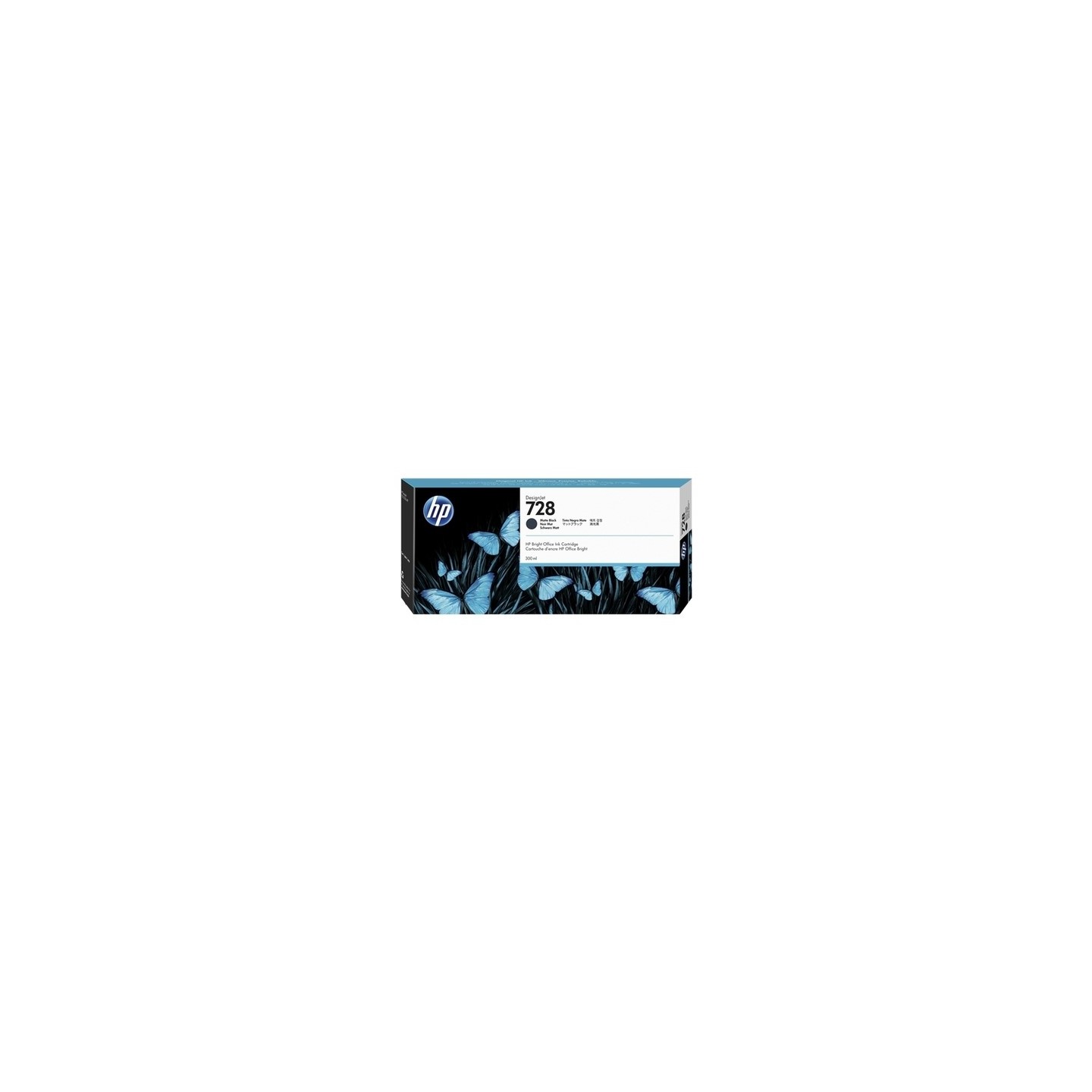 hp U728XLMB Cartouche originale F9J68A - Noir Mat