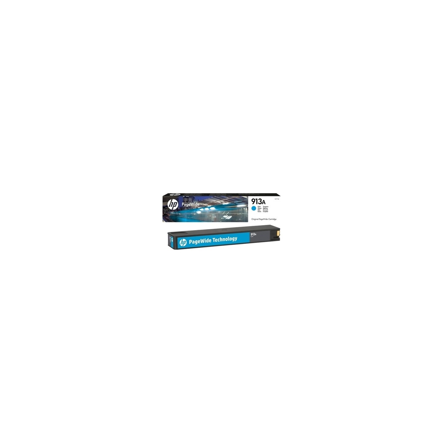 hp U913C Cartouche originale F6T77AE - Cyan