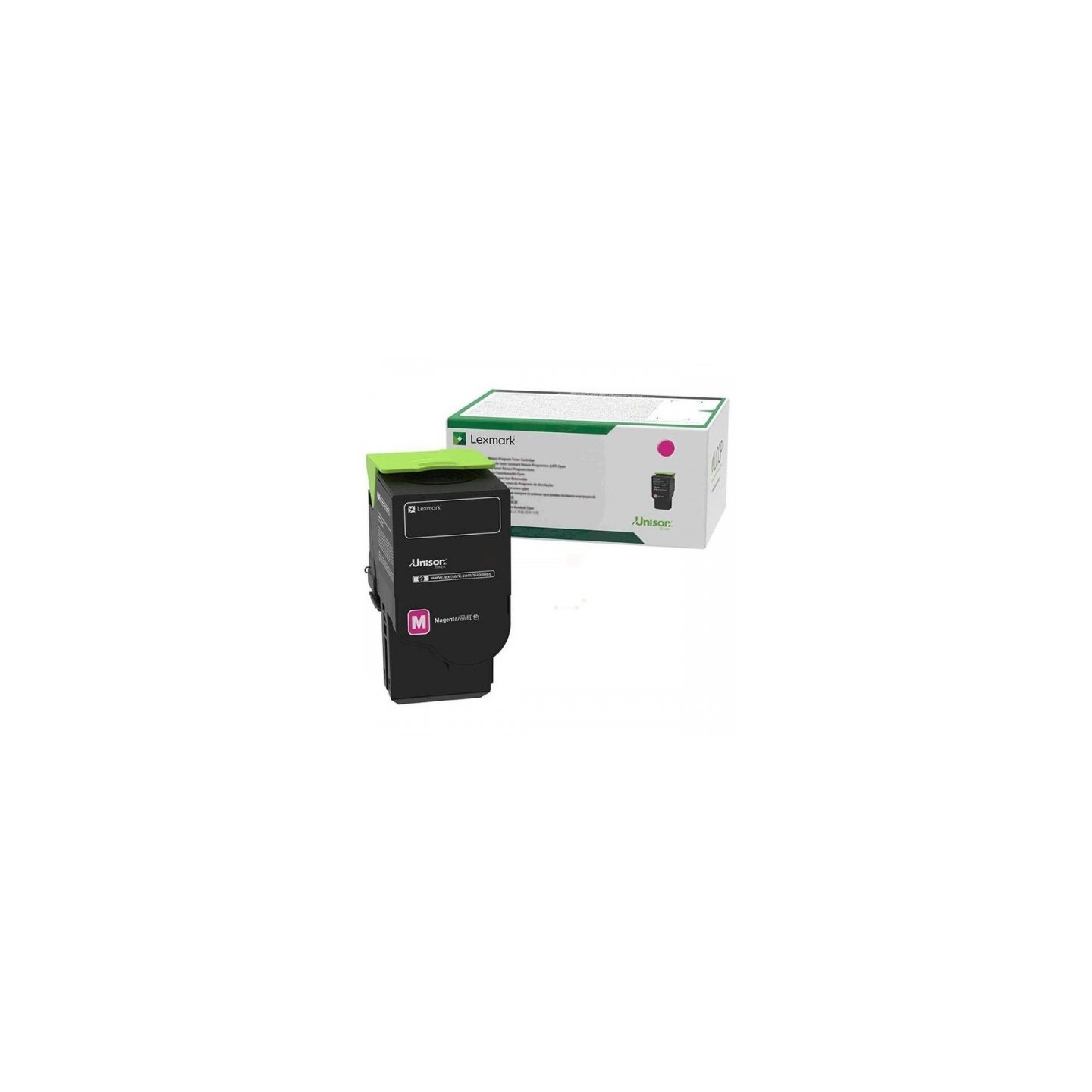 Toner authentique Lexmark 75B20M0 - Magenta