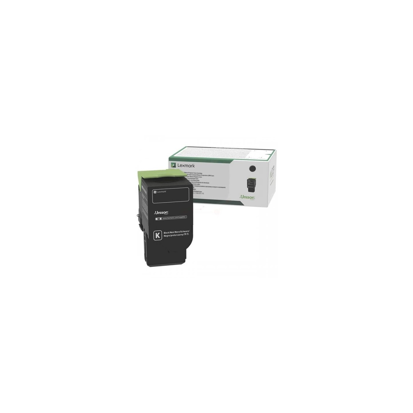 Toner authentique Lexmark 78C20K0 - noir