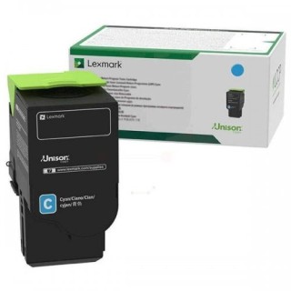 Toner authentique Lexmark 78C2UCE - Cyan