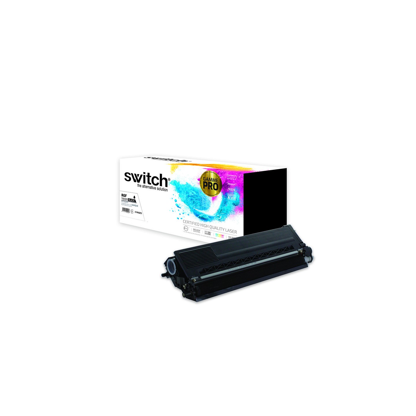 SWITCH Toner 'Gamme PRO' compatible avec TN-320, TN-325 - Noir