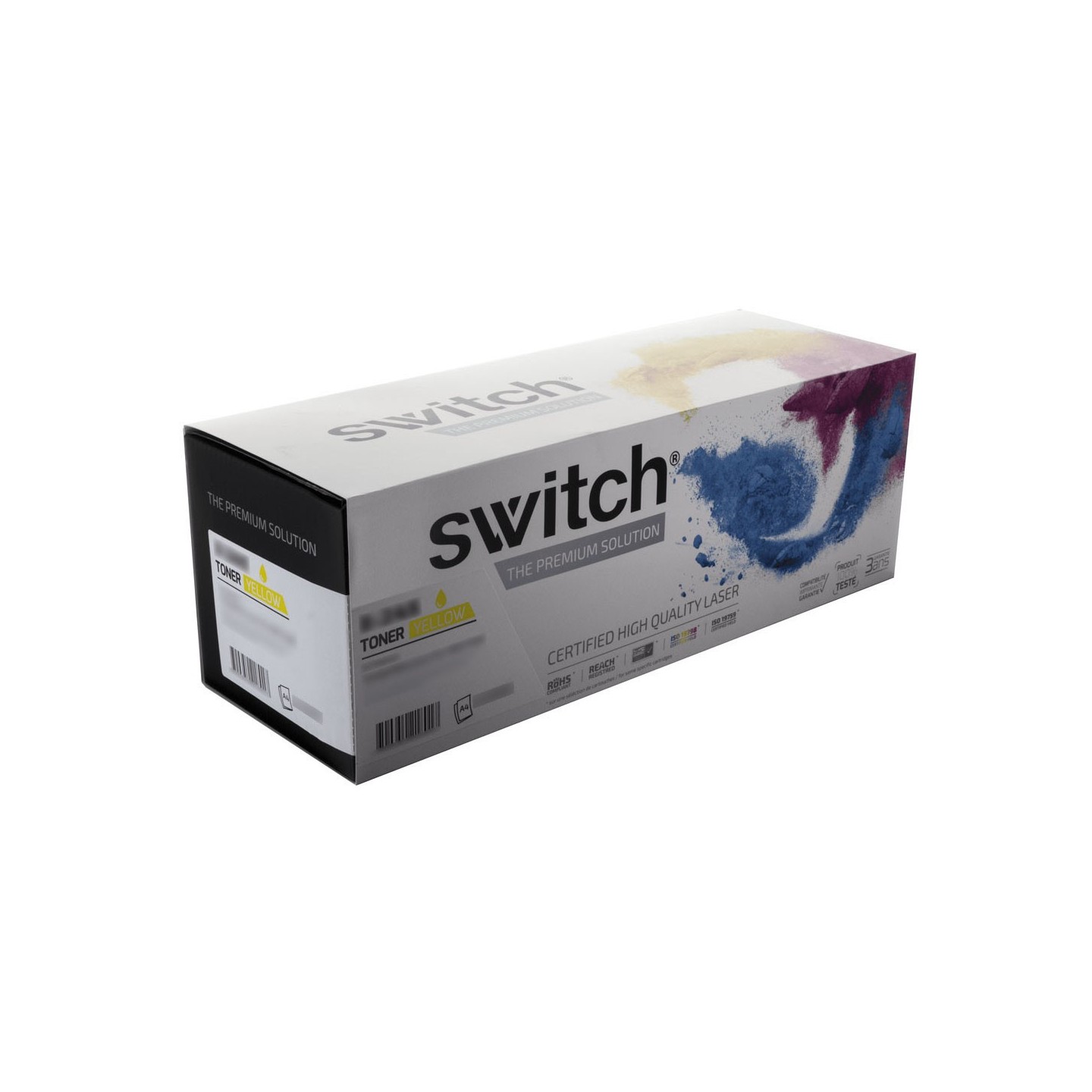SWITCH Toner compatible avec 055H, 3017C002 - Jaune
