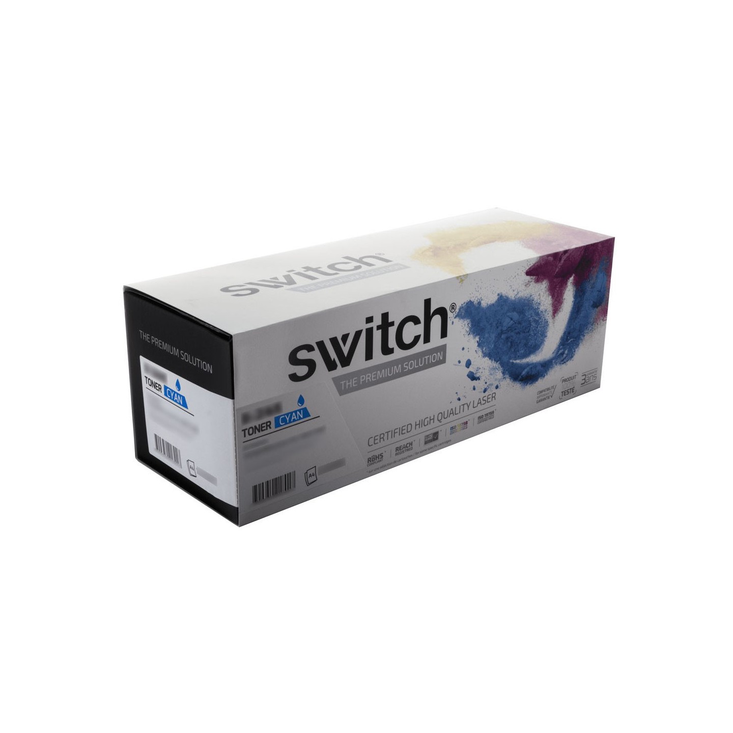SWITCH Toner compatible avec W2031A, 415A - Cyan