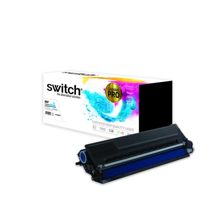 SWITCH Toner 'Gamme PRO' compatible avec TN-326 - Cyan