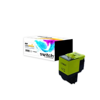 SWITCH Toner compatible avec 80C2SY0 - Jaune