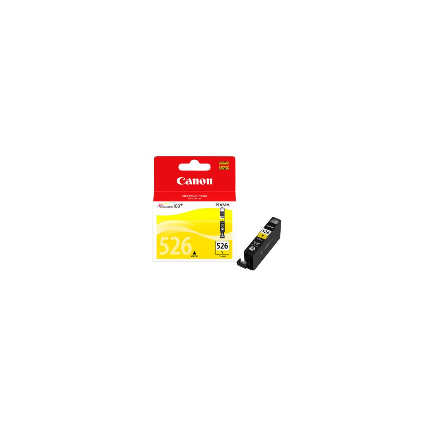 Canon C526Y Cartouche originale CLI-526Y, 4543B001 - Jaune