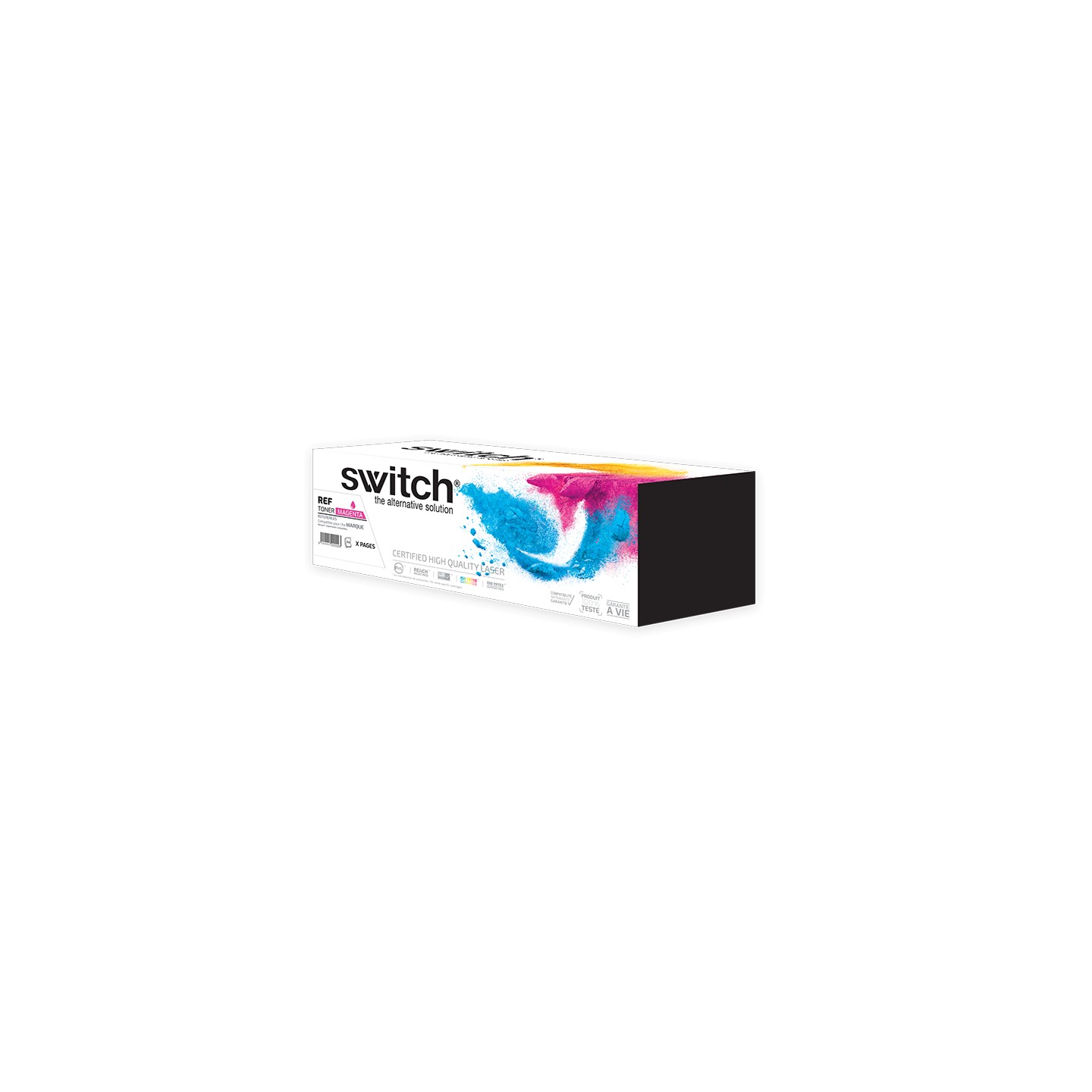 Lexmark 78C2U - SWITCH Toner équivalent à 78C2XU0 - Magenta
